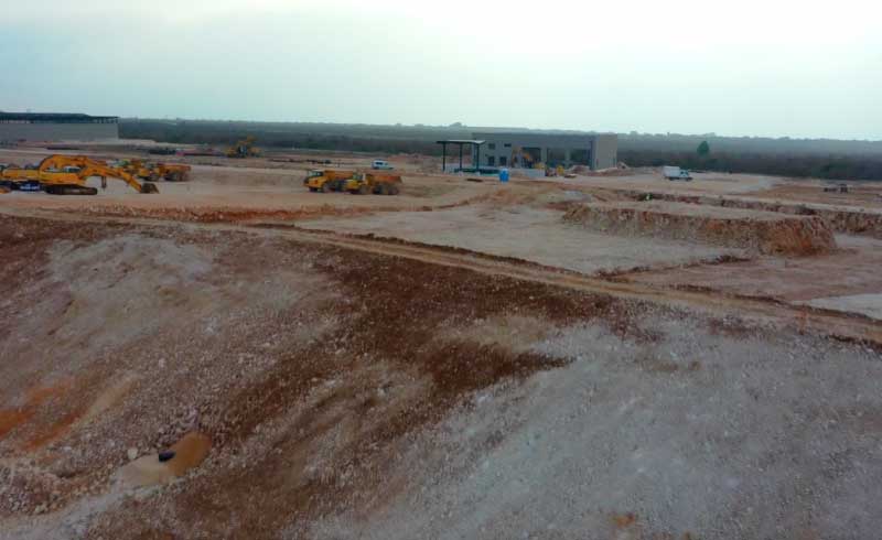 Radovi na izgradnji CGO-a od 21. veljače 2022.